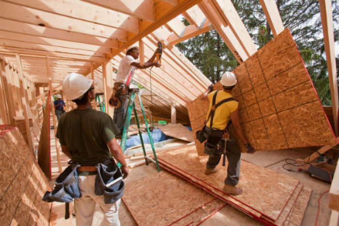 Building a roof 1